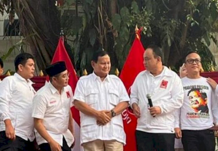 Relawan Projo Deklarasi Dukung Prabowo
