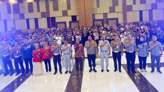 Kolaborasi BUMN-Unhas-Jasa Raharja: Edukasi Mahasiswa Melek Keselamatan Berlalu Lintas