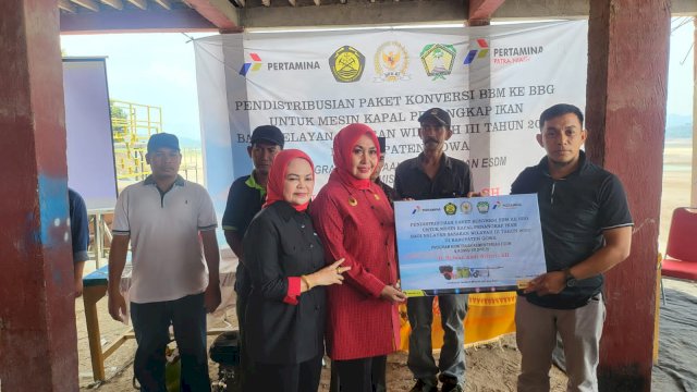 Ridwan Andi Wittiri Bantu 516 Nelayan di Dua Kabupaten 