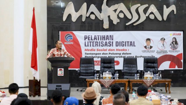 Hadiri Pelatihan Literasi Digital DPP-Jaman, Danny Minta Warga Melek Digital