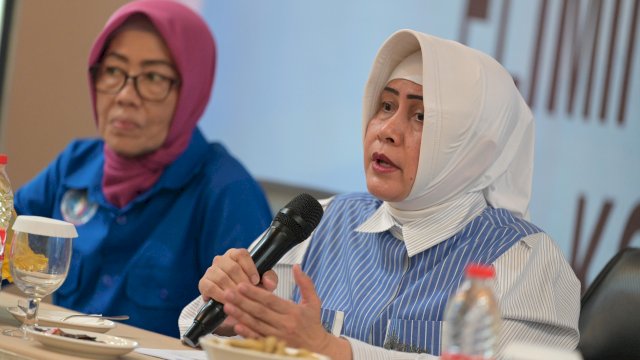 Ketua Forum Multi Sektor (FMS) Eleminasi Turbokolosis (TB) Makassar, Indira Yusuf Ismail/Ist
