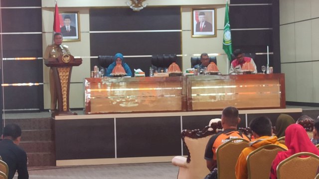 Pemkot Parepare Serahkan KUA  PPAS APBD 2024  Kepada DPRD Kota Parepare 