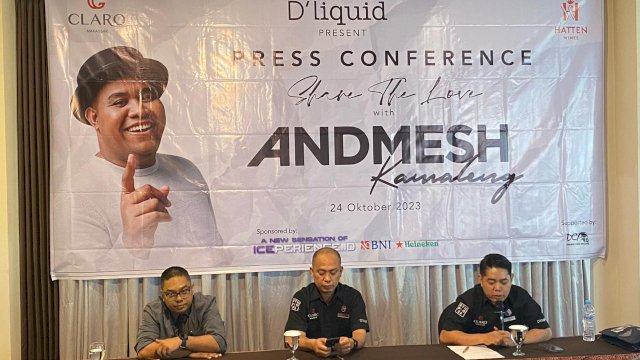 Andmesh Kamaleng Bakal Hibur Para Penggemarnya di Liquid , 4 November Mendatang