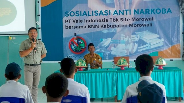 IGP Morowali Sosialisasikan Bahaya Narkoba di 23 Sekolah