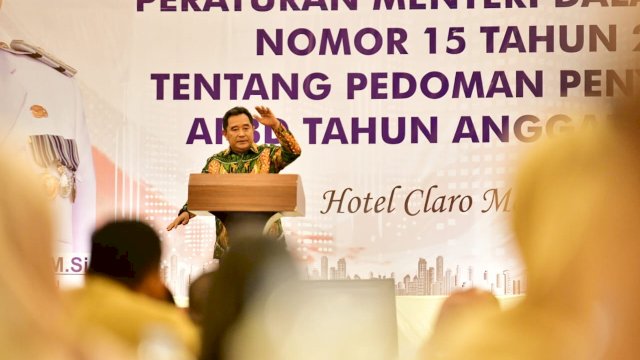 Sosialisasi Pedoman Penyusunan Anggaran Pendapatan dan Belanja Daerah (APBD) Tahun Anggaran (TA) 2024.