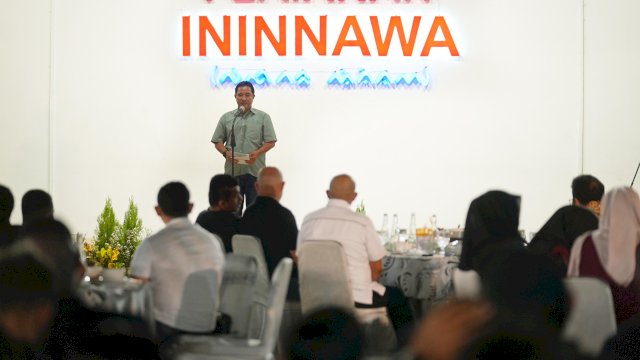 Penjabat Gubernur Sulsel, Bahtiar Baharuddin, mendoakan PSM Makassar menjadi juara pada Liga 1 dan menang pada pertandingan melawan Persija Jakarta, Jumat, 3 November 2023.