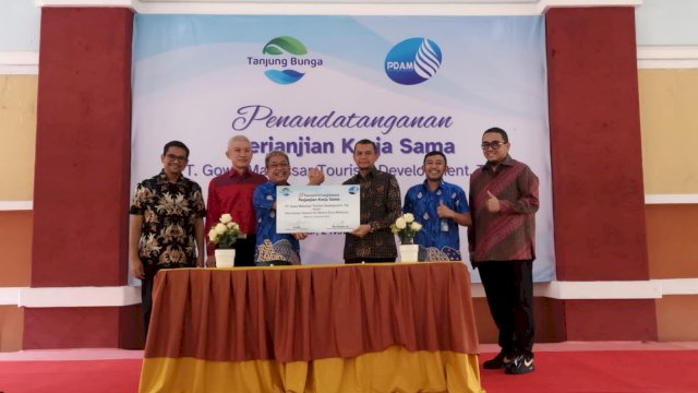 Penuhi Kebutuhan Air Bersih di Kawasan Green River View, GMTD Kerja Sama PDAM Kota Makassar 