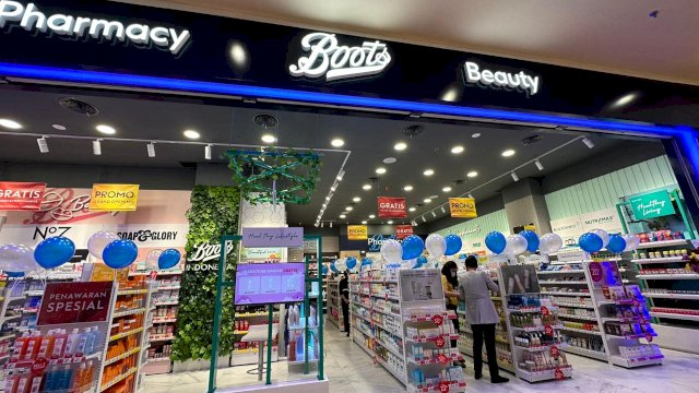 Boots Buka Gerai Ke-25 di TSM Makassar