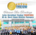 Perdana, Rumah Sakit dr Hasri Ainun Habibie Parepare Langsung Raih Akreditasi Paripurna