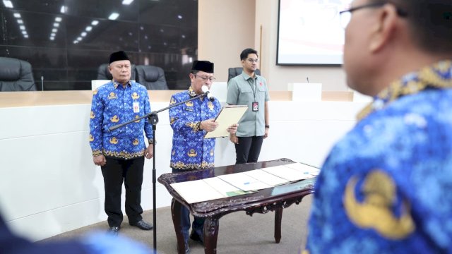 M Ansar Lantik Pengurus Korpri Unit Kerja Lingkup Pemkot Makassar