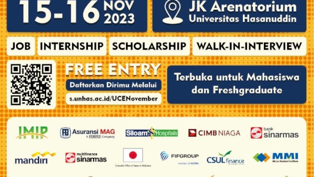 Career Expo Garapan Unhas Bakal Hadirkan Para Pengusaha hingga Penyedia Beasiswa