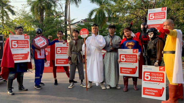 "Superhero" Ikut Ramaikan Garansi Rangka 5 Tahun Sepeda Motor Honda