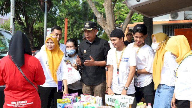 Hidroponik Lokal Dijual di Pasar Murah Demi Jaga Inflasi Kota Parepare Tetap Rendah dan Terkendali