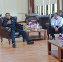 Pj Wali Kota Akbar Ali Terima Audiens SMSI Parepare, Siap Tingkatkan Sinergitas