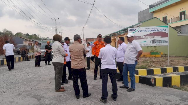 Akbar Ali Pantau Lokasi Rawan Banjir Serta Bendungan PAM Tirta Karajae Kota Parepare