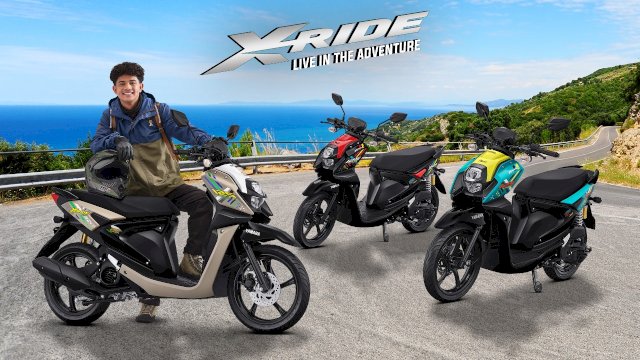 Yamaha X-Ride 125 Tampil Mewah dengan Warna Baru