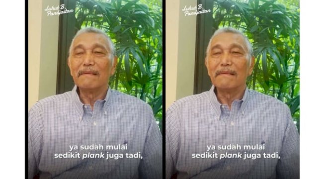 Kondisi uhut Setelah Sebulan Dirawat di Singapura: Saya sudah tiap hari berjalan&nbsp;