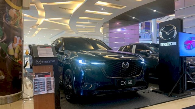 Trans Auto Vaganza Tampilkan Mobil Eksekutif All-New Mazda CX-60 di TSM Makassar
