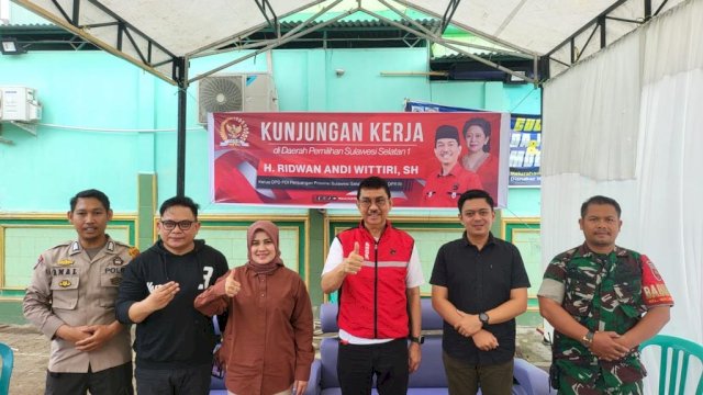 Ridwan Wittiri Bahas Kesetaraan Perempuan dan Beri Bantuan di Kecamatan Rappocini