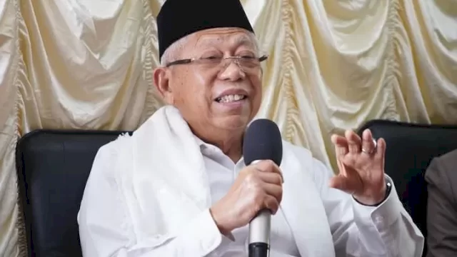 Ma&rsquo;ruf Amin Ingatkan Prabowo Soal Janji Bentuk Badan Ekonomi Syariah