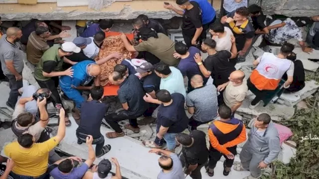 Korban Tewas di Gaza Naik Jadi 14.128 Orang, BRICS Ikut Suarakan Gencatan Senjata
