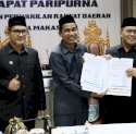 DPRD dan Pemkot Makassar Sahkan KUA-PPAS APBD 2024.