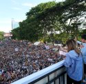 Lautan Manusia Padati Jalan Sehat 1 Putaran Prabowo-Gibran
