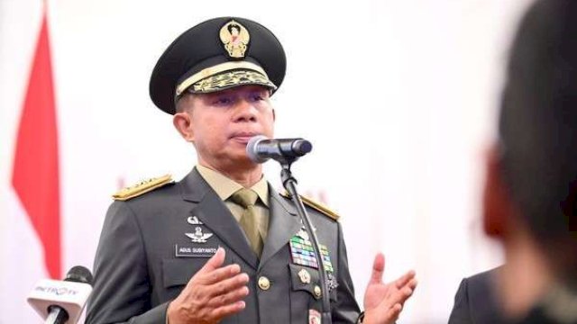Panglima TNI Jenderal Agus Subiyanto.