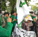 Demo Kompensasi PLN Berakhir Ricuh, Polisi Amankan 6 Mahasiswa