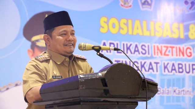 Kepala Dinas PPKB, H. Muh. Haris /Ist