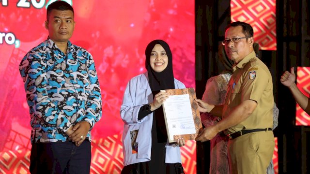 Launching Calender of Event 2024 Kota Makassar, yang digelar di Hotel Claro, Senin (4/12/2023).