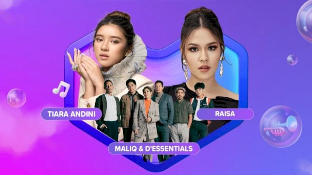 Raisa, Tiara Andini dan Maliq & D' Essentials Akan Tampil Digelaran Lazada Fest 12.12 di TSM Makassar