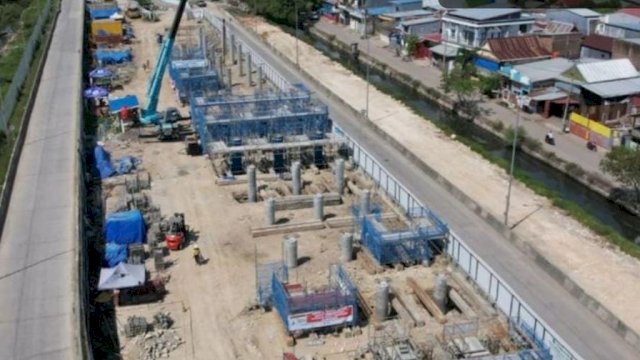 JALAN TOL. Ilustrasi akses jalan tol MNP menuju pelabuhan terbesar KTI. (Foto: google.com)