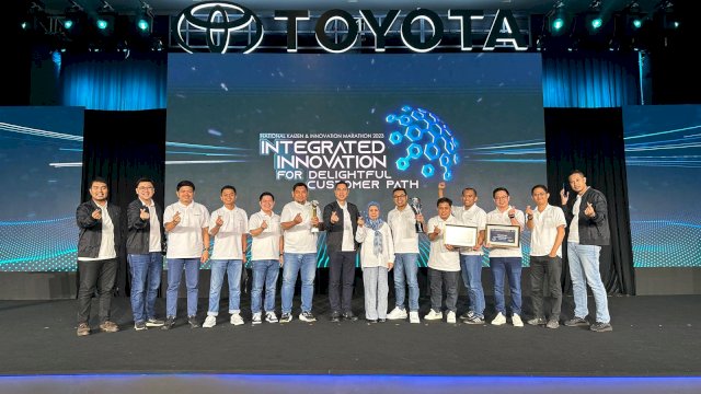 Kalla Toyota Raih Predikat Excellence Kaizen Award di Ajang NKIM 2023