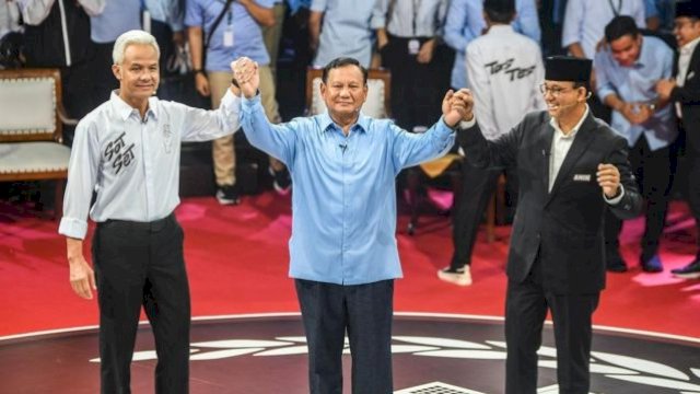 Debat Pertama Capres, Anies, Prabowo, Ganjar Dinilai Kurang Soroti Problem Pemberantasan Korupsi