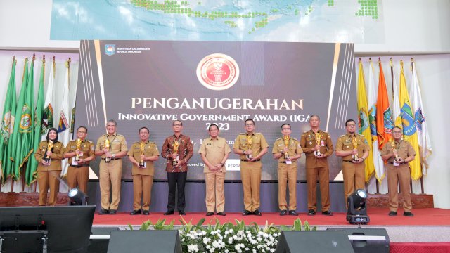 Makassar Raih Penghargaan IGA 2023 Berkat Inovasi Unggulan 'Pakinta' dan 'Jampangi' 