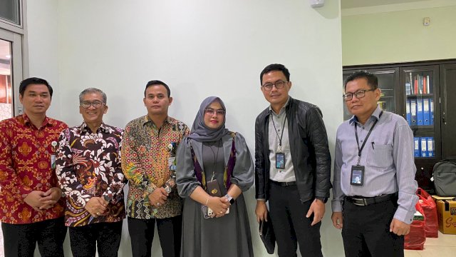 BPJS Ketenagakerjaan Makassar Bersama BTN Wilayah Sulsel Serahkan MLT kepada 6 Pekerja di Sulawesi 