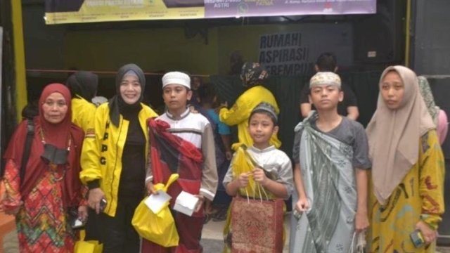 KPPG dan Fraksi Golkar DPRD Makassar Khitanan Massal 100 Anak di Makassar