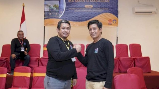 Anggota DPRD Makassar Azwar Rasmin  Terpilih Sekum IKA SMU 13