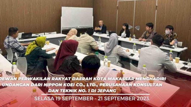 DPRD Makassar Bangun Kolaborasi dengan Nippon di Bidang Transportasi