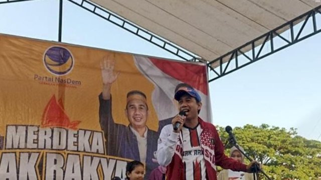 Ketua DPRD Makassar Rudianto Lallo Hadiri Jalan Sehat Rangkaian HUT RI ke-78