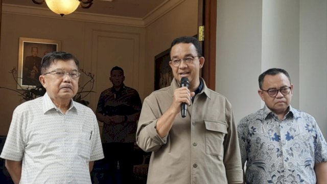 JK Resmi Beri Dukungan ke AMIN, Anies Optimistis Berdampak Besar