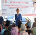 Anggota DPRD Makassar Eric Horas Tampung Aspirasi Warga Soal Infrastruktur
