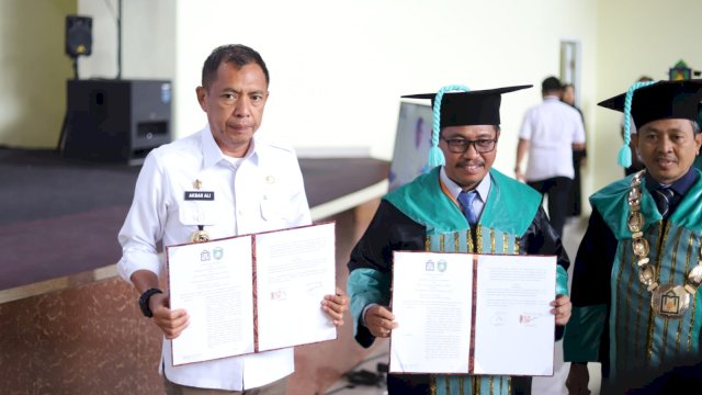 PJ Wali Kota Apresiasi Pengakuhan Dua Guru Besar IAIN Parepare