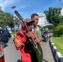 Usai Tertibkan Anjal, Mobil Patroli Dinsos Makassar Diserang, Armin Paera : Pelaku Sudah Diamankan Polsek Biringkanayya