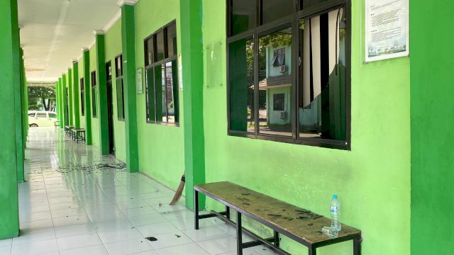 Kampus UIM pasca penyerangan/Ist