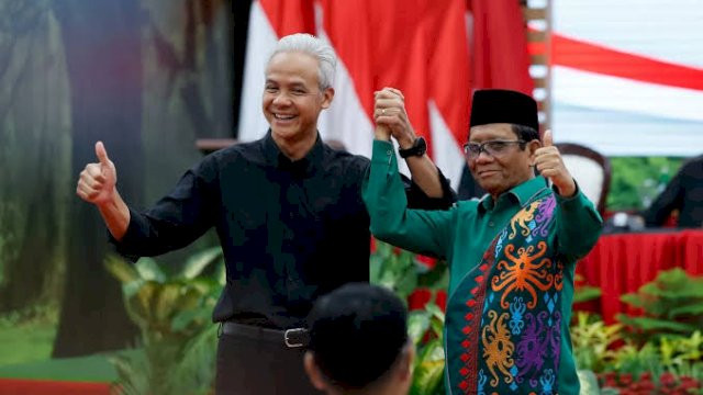 IST
Pasangan nomor urut 3, Ganjar Pranowo-Mahfud MD