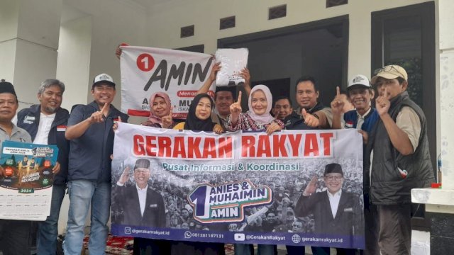 ROADSHOW. Presidium Nasional Gerakan Rakyat yang juga Ketua Umum Konfederasi Nasional Relawan Anies (KoReAn) Muhammad Ramli Rahim melakukan roadshow di tiga provinsi. 