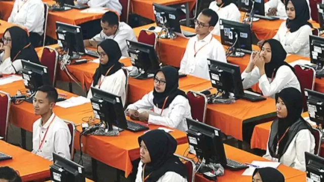 SELEKSI. Rekrutmen Calon Pegawai Negeri Sipil (CPNS) fresh graduate akan difokuskan untuk kebutuhan di Ibu Kota Negara (IKN).