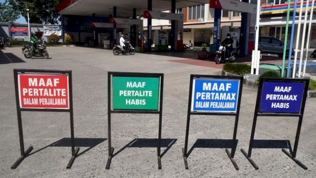BERKURANG. Pemerintah menetapkan kuota Jenis Bahan Bakar Khusus Penugasan (JBKP), Pertalite di tahun ini lebih rendah dibandingkan 2023. 